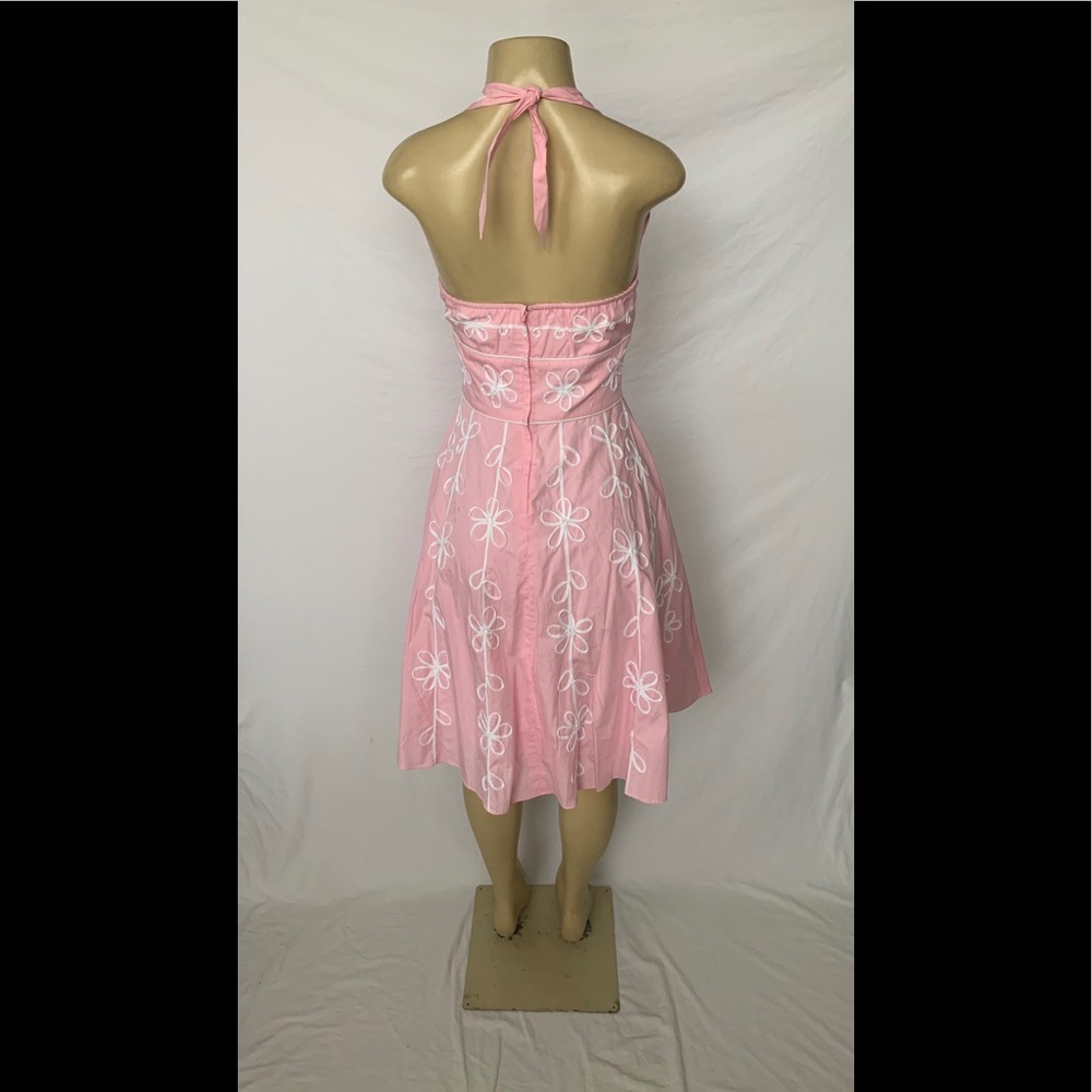 Lilly Pulitzer Size 4 Pink Halter Dress - Picture 4 of 8